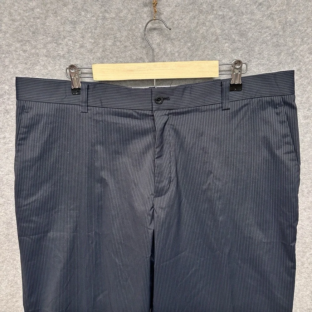 Nike Dri-FIT Men's Golf Pants Stripe Size 38x32 Black Athletic Performance Pants
